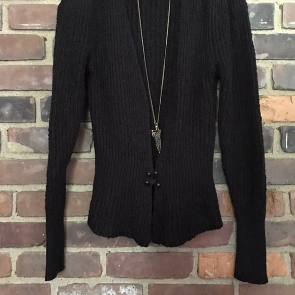 vintage STERLING HARRIS Cardigan Button -medium -30 chest - Picture 2 of 7